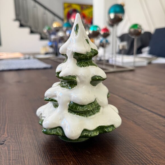 Vintage Ceramic Christmas Tree, FF Japan - 6" - Picture 2 of 6